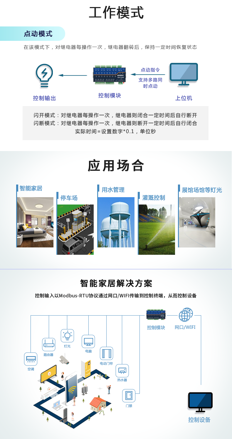 DAM1600D-MT 工業(yè)級網(wǎng)絡(luò)控制模塊工作模式