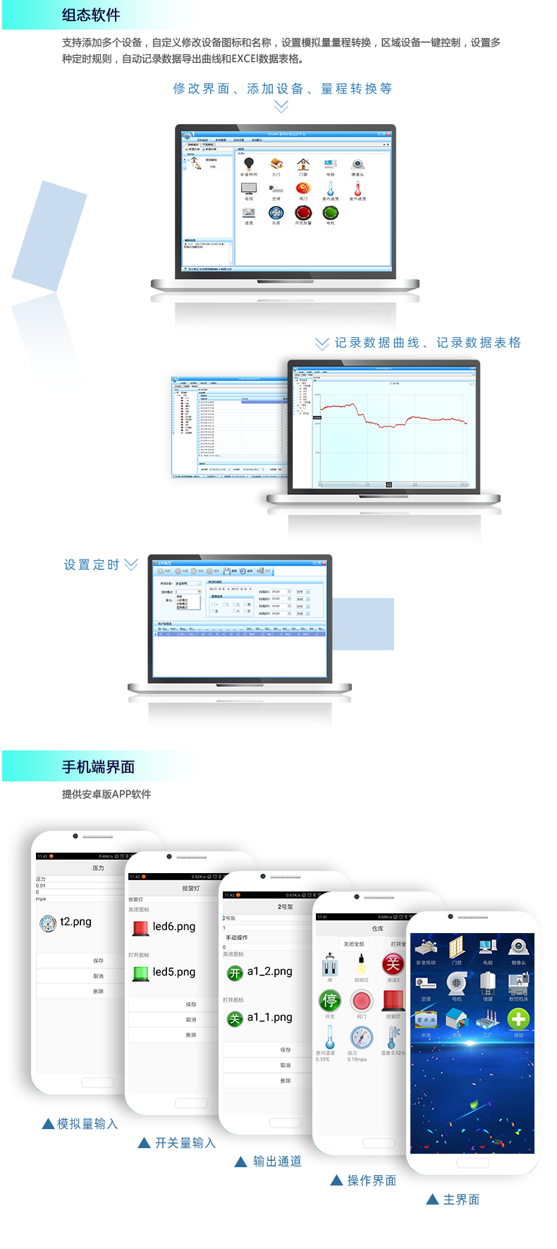 DAM1600D-MT 工業(yè)級網(wǎng)絡(luò)控制模塊手機端界面