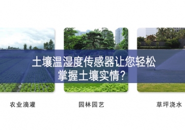 土壤溫濕度傳感器讓您輕松掌握土壤實情？