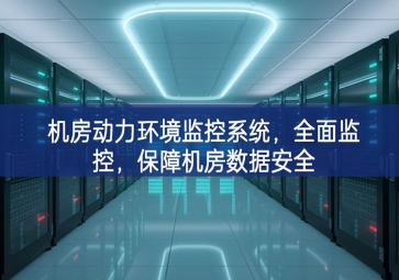 機房動力環(huán)境監(jiān)控系統(tǒng)，全面監(jiān)控，保障機房數(shù)據(jù)安全