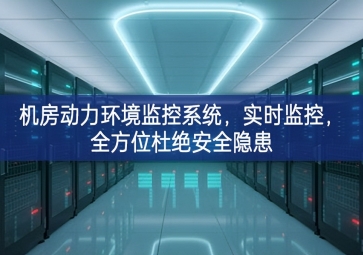 機房動力環(huán)境監(jiān)控系統(tǒng)，實時監(jiān)控，全方位杜絕安全隱患